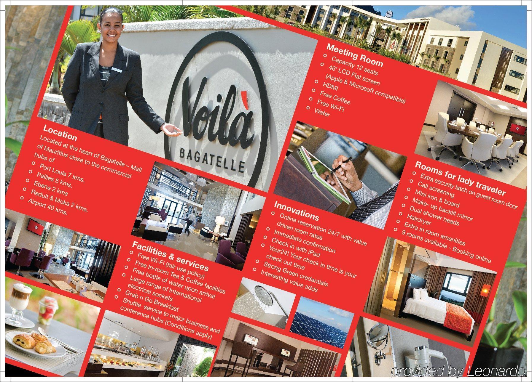 Voila Bagatelle Hotel Moka Luaran gambar